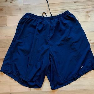 Nike DRI-FIT Running Shorts Size XL Navy